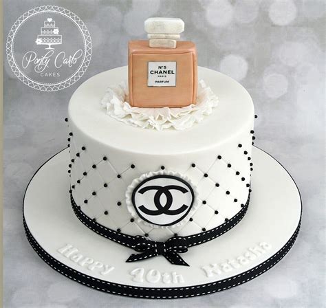 happy birthday pink chanel cake|chanel no 5 cake.